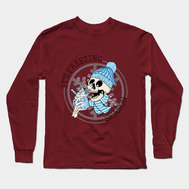 It's Freezing Season Long Sleeve T-Shirt by Gomqes